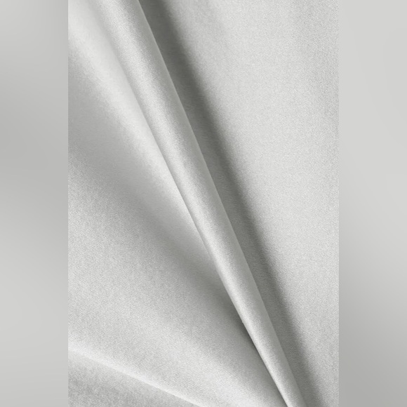 NWT CAMI NYC Felicity Crystal-Embellished Silk-Blend Charmeuse Camisole - Silver - Picture 6 of 12